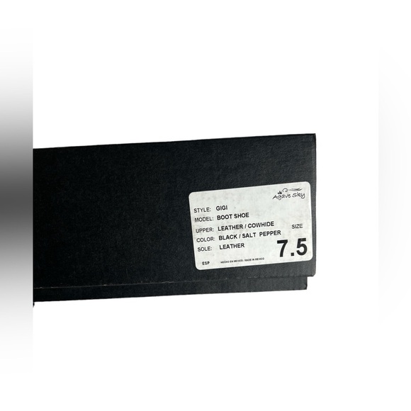 Agave Sky Gigi Genuine Leather Cowhide Bootie - Picture 7 of 14